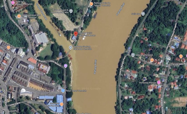 Litar perlumbaan Temerloh Boat Festival 2026